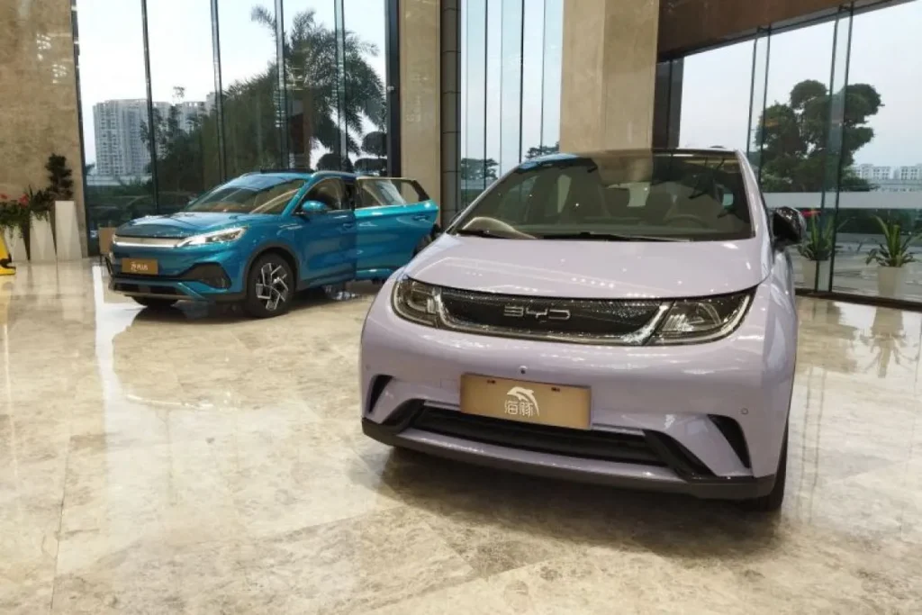 BYD siap Untuk masuk kompetisi mobil listrik di Indonesia