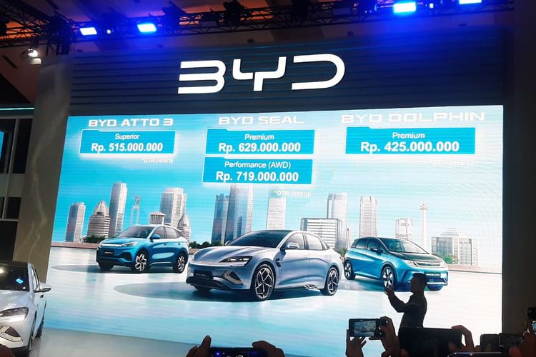 BYD Rilis Harga Mobil Listriknya di IIMS 2024 Dimulai dari Rp 425 Juta 02
