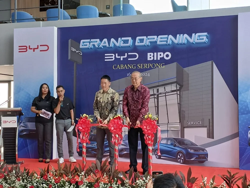 BYD Luncurkan Dealer di Serpong Menuju Target 50 Dealer di 2024