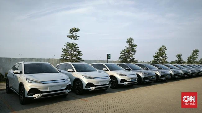 BYD Serahkan 1000 Mobil Listrik ke Konsumen Siap-Siap Macet di Jalan